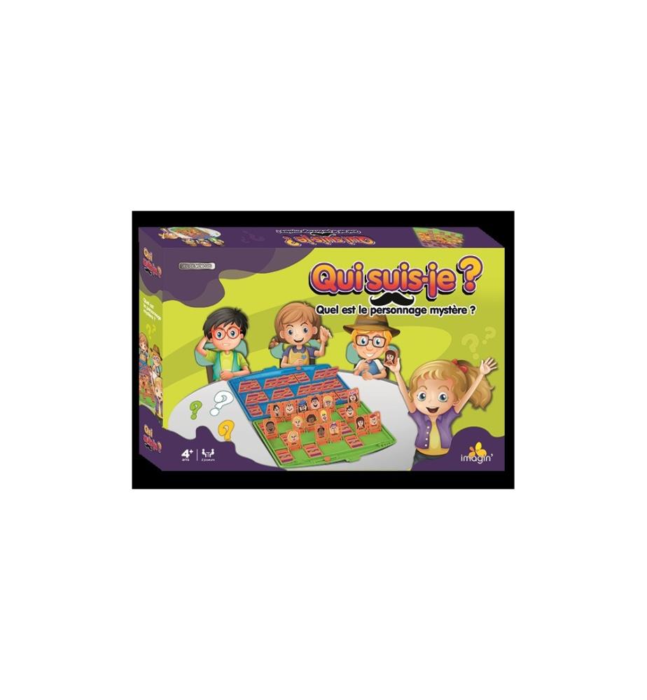 Wer bin ich? - Brettspiel - Farbige Box 34,5x4x22,5cm