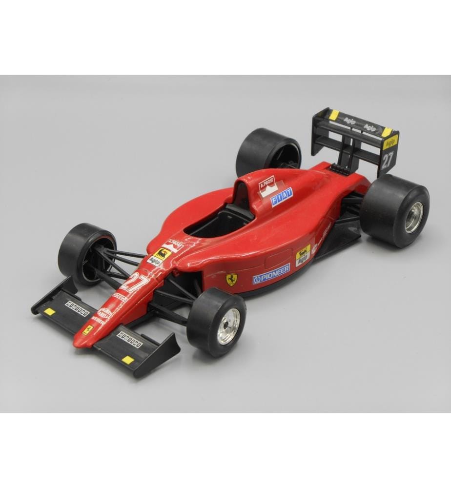 Formel 1 rot 25cm Massstab 1:18 - Friktion - Rennstreckengeräusch und Lichter (2 blaue LEDS)