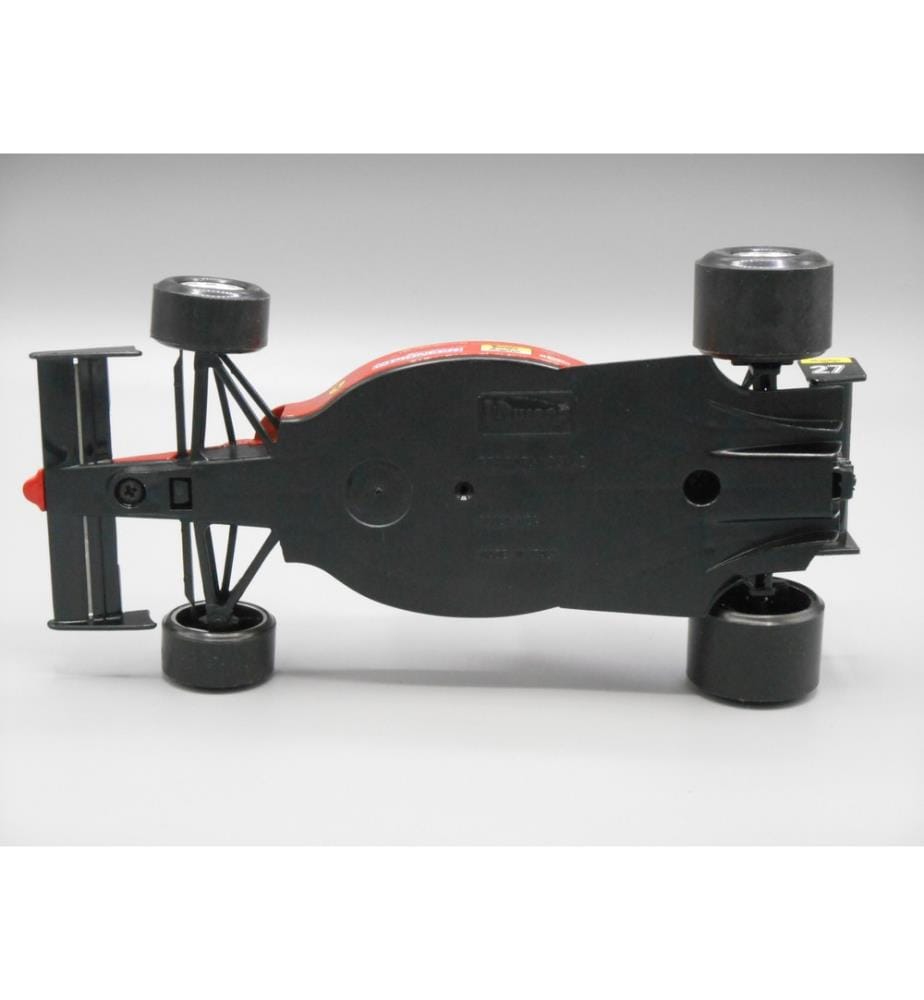 Formel 1 rot 25cm Massstab 1:18 - Friktion - Rennstreckengeräusch und Lichter (2 blaue LEDS)