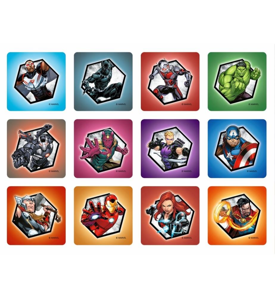 2Xpuzzles + Memos Avengers, Helden In Aktion - 30 Und 48Stück + Memos 24 Karten - 3 Jahre +