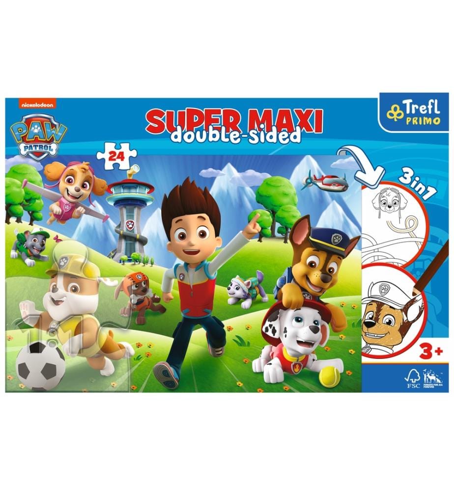 PAT'PATROUILLE Abenteuer der Patrouille - Super Maxi 3 in 1 - 3 JAHRE + - -