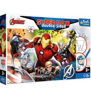 Avengers Die Stärke der Avengers - Super Maxi 3 In 1 - 3 Jahre + -