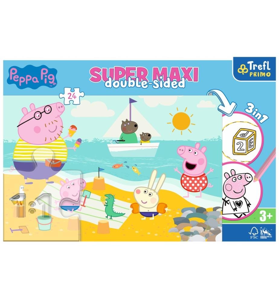PEPPA PIG Peppa Pigs Party - Super Maxi 3-in-1 - 3 JAHRE + -