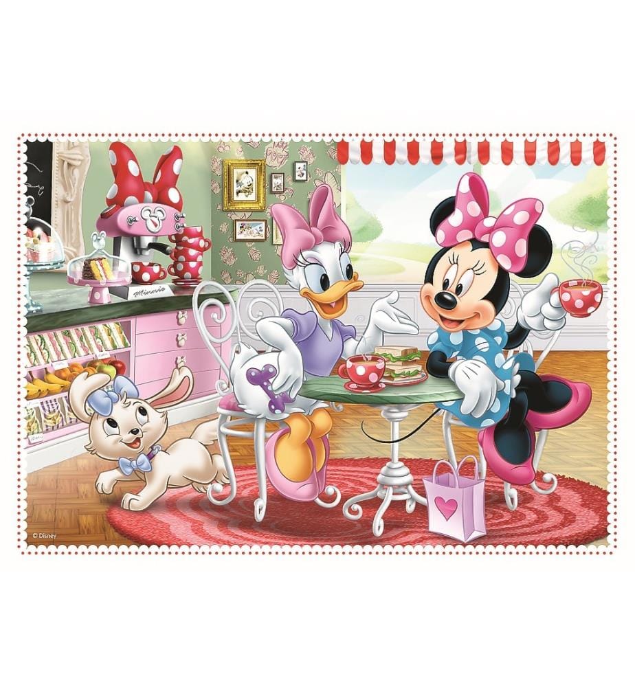 DISNEY - Minnie und ihre Freunde - 4 in 1 Puzzles - 4ANS +