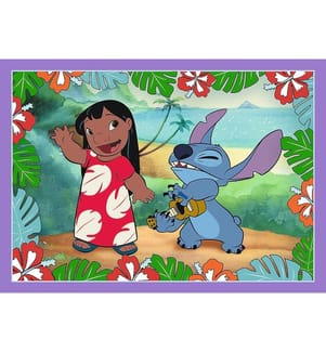 Folle journée - 4 in 1 Puzzles - 4ANS+