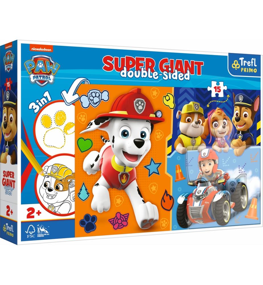 PAT 'PATROUILLE Begegnung mit der Pat'Patrouille - Super Giant 3 in 1 - 2ANS+ - ?
