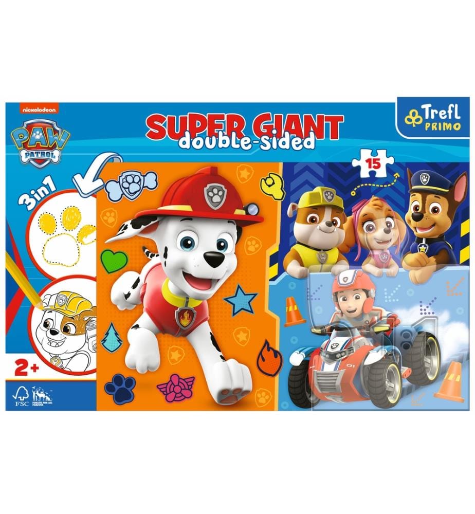 PAT 'PATROUILLE Begegnung mit der Pat'Patrouille - Super Giant 3 in 1 - 2ANS+ - ?