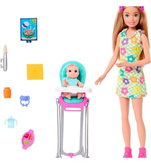 Barbie Skipper Babysitter Puppe - Babymahlzeit