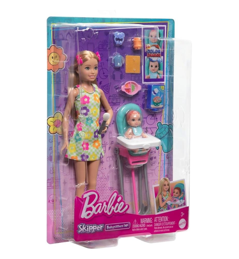 Barbie Skipper Babysitter Puppe - Babymahlzeit