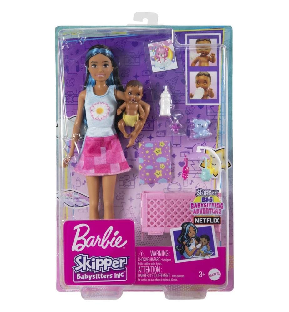 Barbie Skip Sleepy Dvl Pop Rose