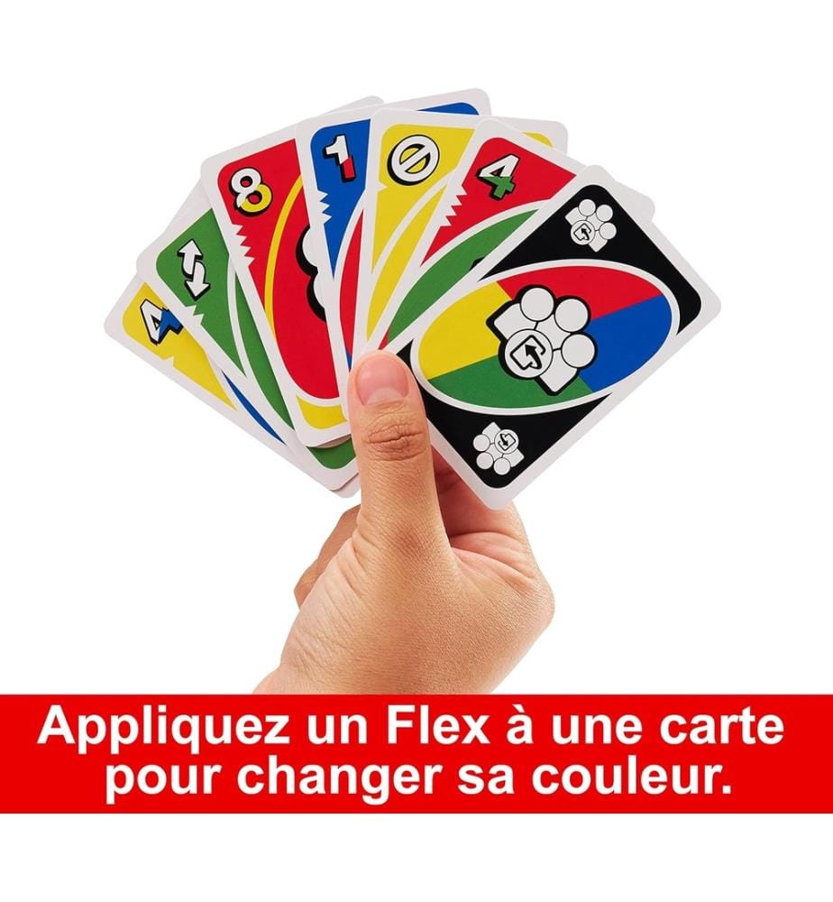 MATTEL GAMES - UNO FLEX - CARD GAME for Children and Adults