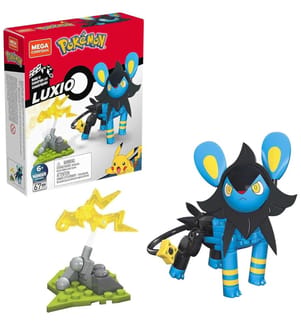 MATTEL MEGA BAUEN Pokémon Power Luxio zum Bauen 67 Stück - -