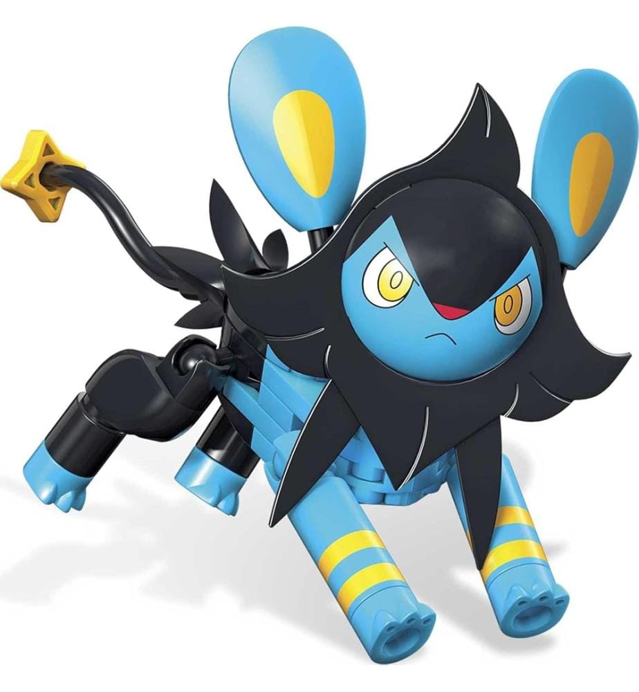 MATTEL MEGA BAUEN Pokémon Power Luxio zum Bauen 67 Stück - -