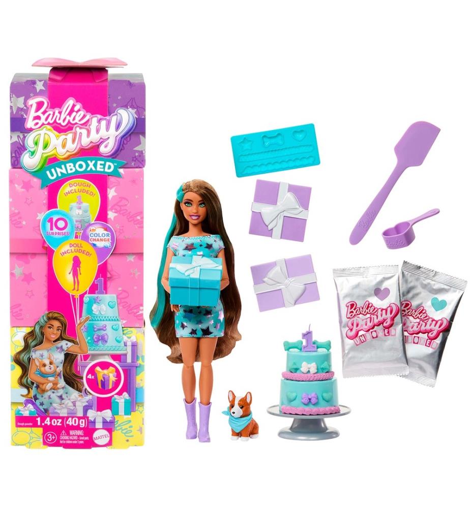 MATTEL Barbie Cadeau Surprise-Coffret Fête D'Anniversaire