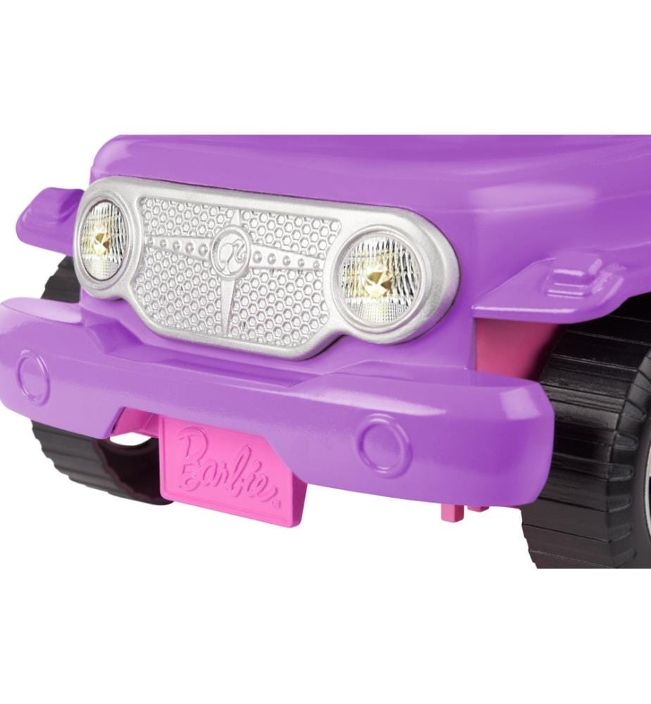 MATTEL Barbie Auto Buggy Cabrio, Geländewagen Violett, Blau und Pink
