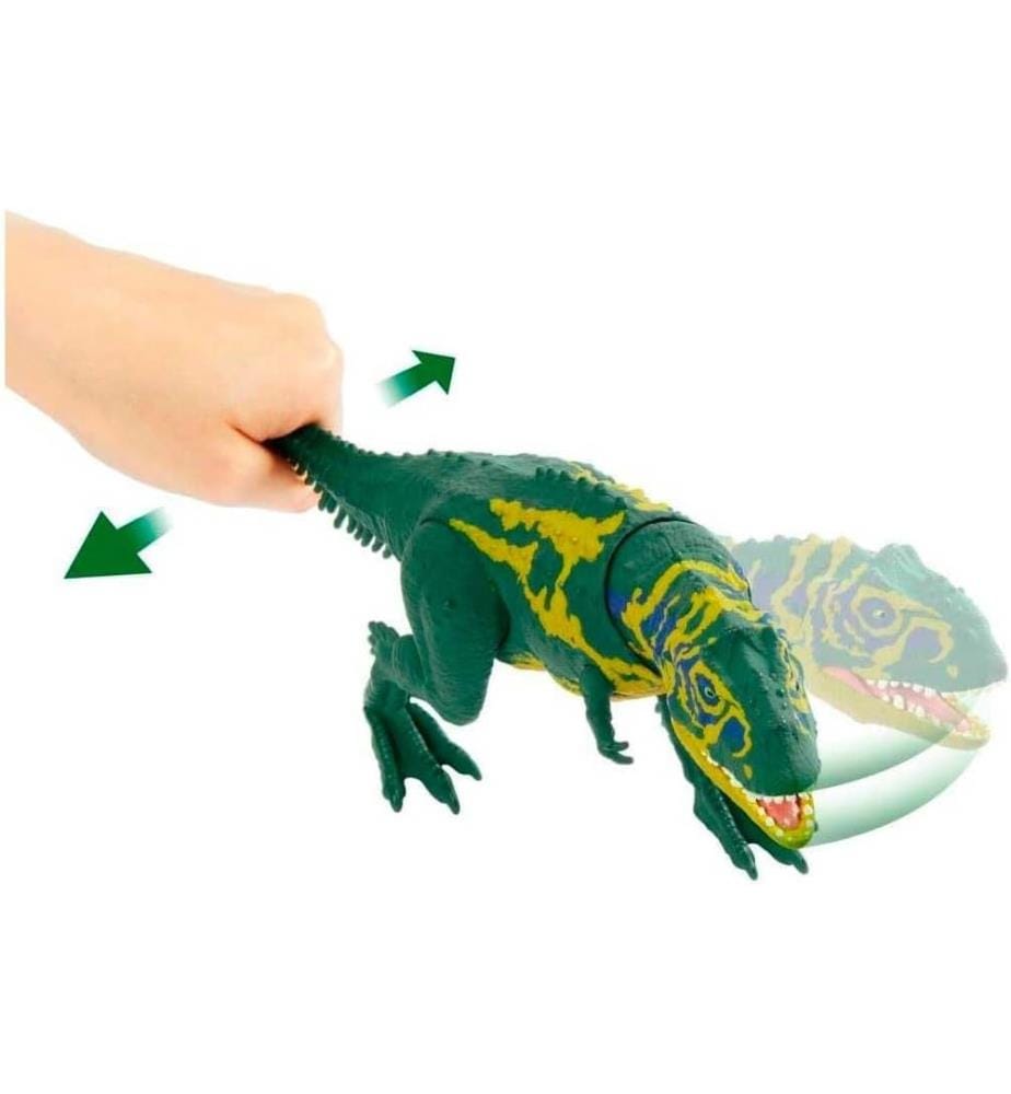 JURASSIC WORLD WILD ROAR MAJUNGASAURUS HTK76 MATTEL