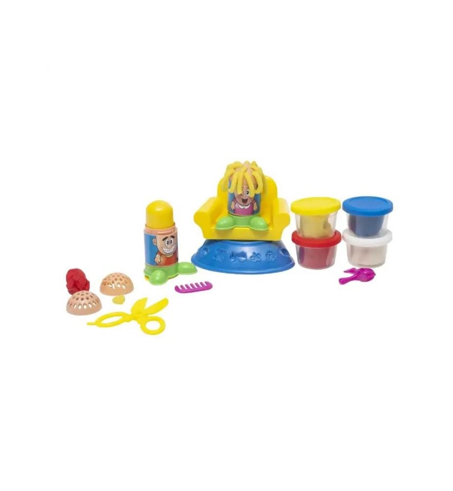 Set Modellierpaste Friseursalon4 Gläser 50G + 14 Zubehörteile