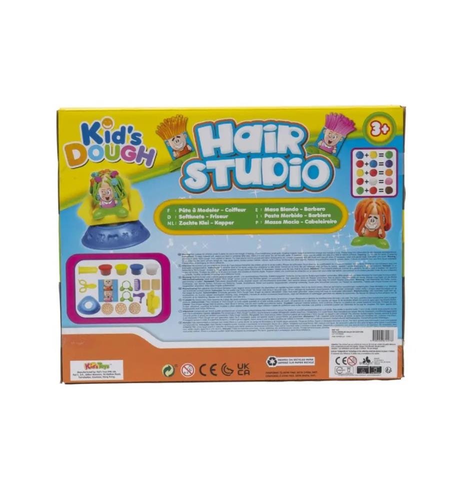 Set Modellierpaste Friseursalon4 Gläser 50G + 14 Zubehörteile
