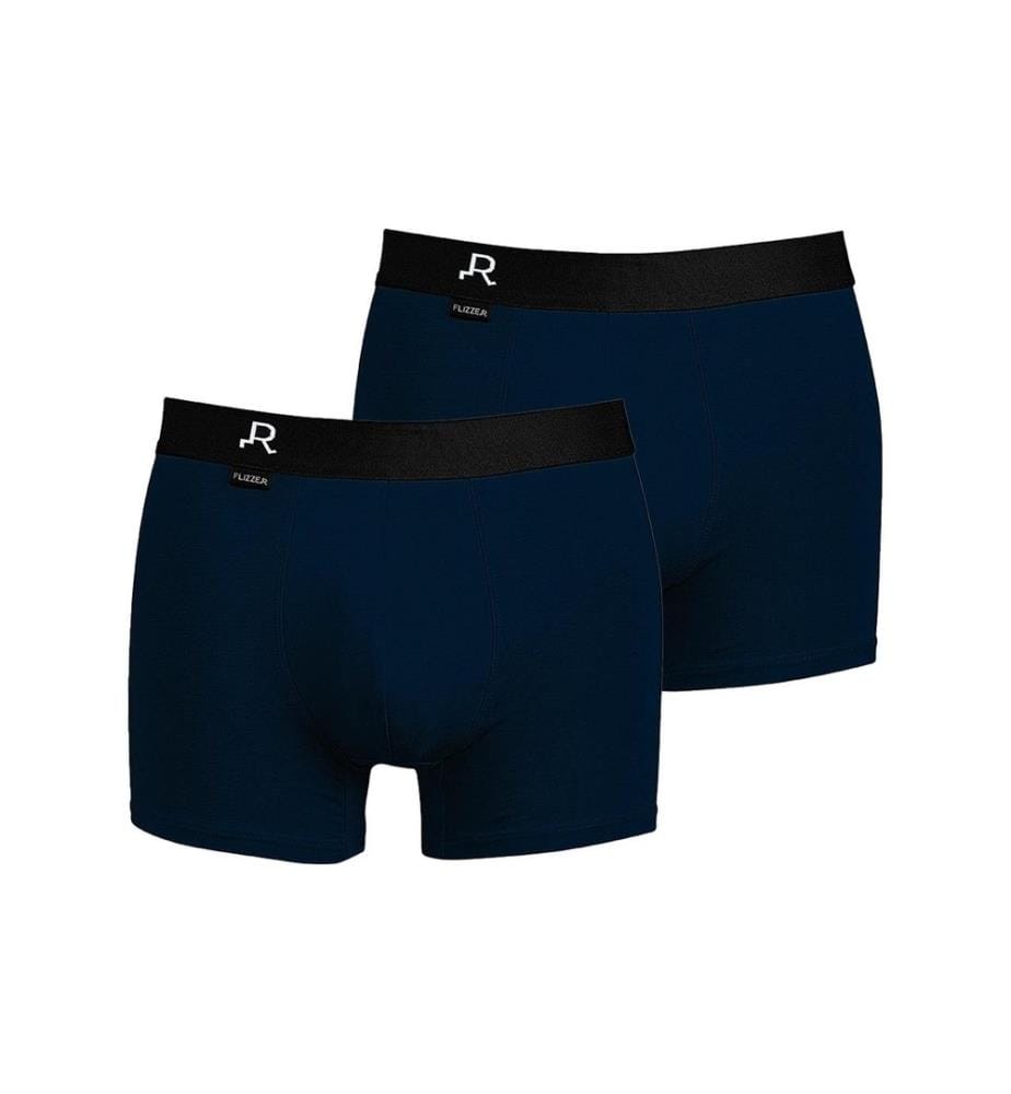 FLIZZER - Shorts Trunk Der Diplomat 2er Pack Dunkelblau, S
