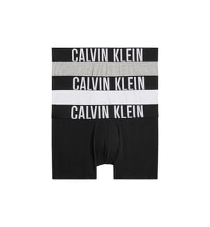 Calvin Klein Wäsche Trunk 3Pk Weiss/Schwarz/Grau, M