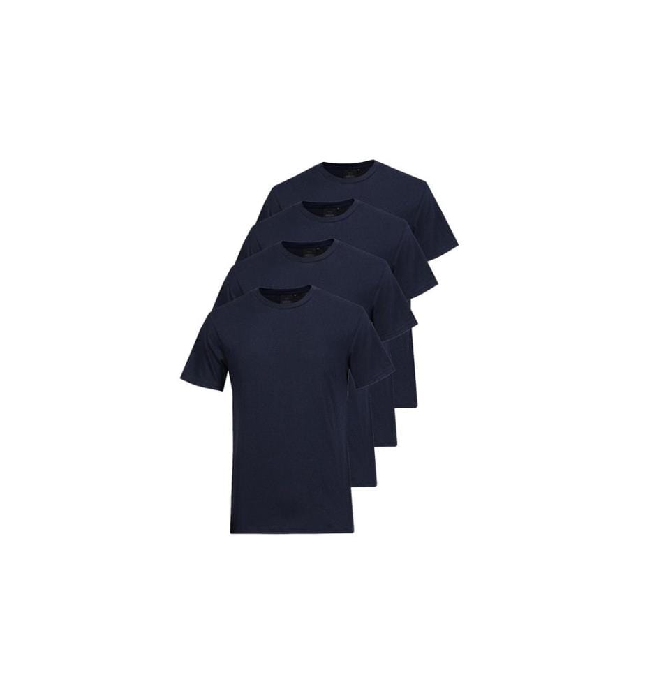 Switcher - 4er-Pack Unisex T-Shirt Max Dunkelblau, S