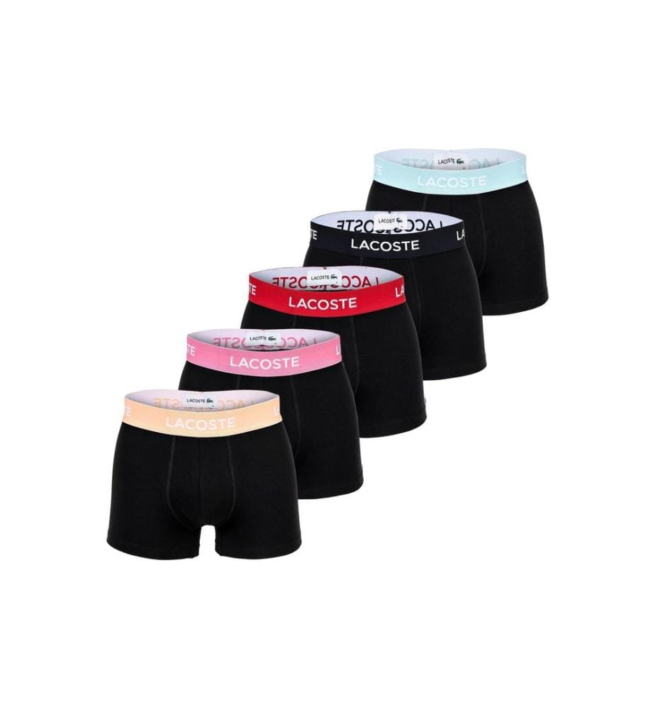 Lacoste - Boxershort, 5er-Pack Mehrfarbig, M