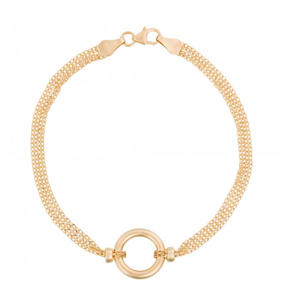 Rounda-Armband – Gelbgold