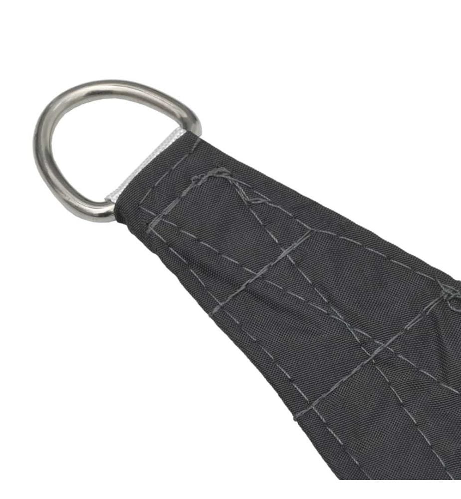 Voile de parasol tissu oxford triangulaire 5x5x6 m