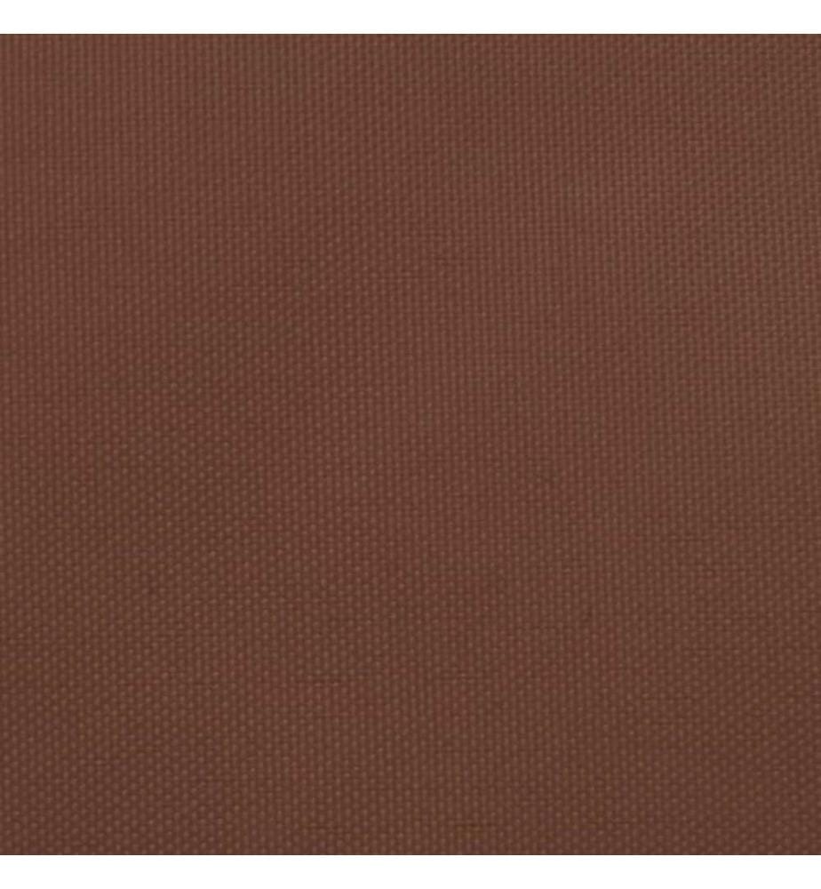 Voile de parasol tissu oxford rectangulaire 3x5 m terre cuite