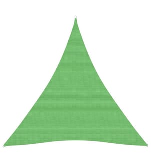 Sonnensegel 160 g/m² Hellgrün 5x6x6 m HDPE