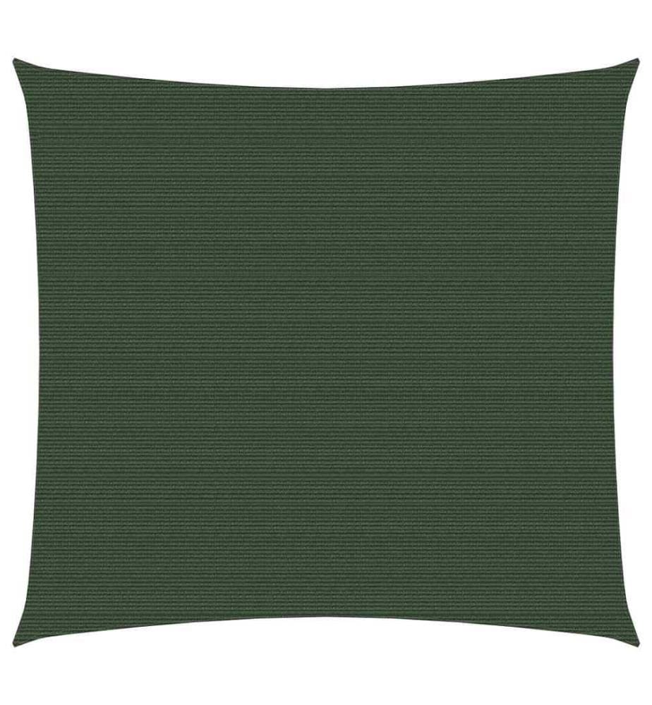 Sonnensegel 160 g/m² Dunkelgrün 2,5x2,5 m HDPE