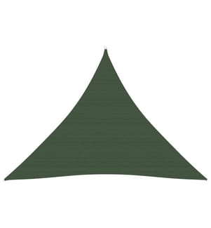 Sonnensegel 160 g/m² Dunkelgrün 4x4x4 m HDPE