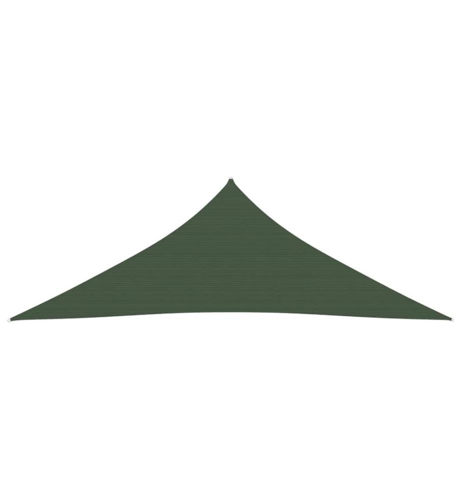 Sonnensegel 160 g/m² Dunkelgrün 4x4x4 m HDPE