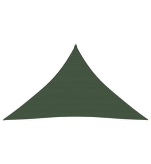 Sonnensegel 160 g/m² Dunkelgrün 4x4x5,8 m HDPE
