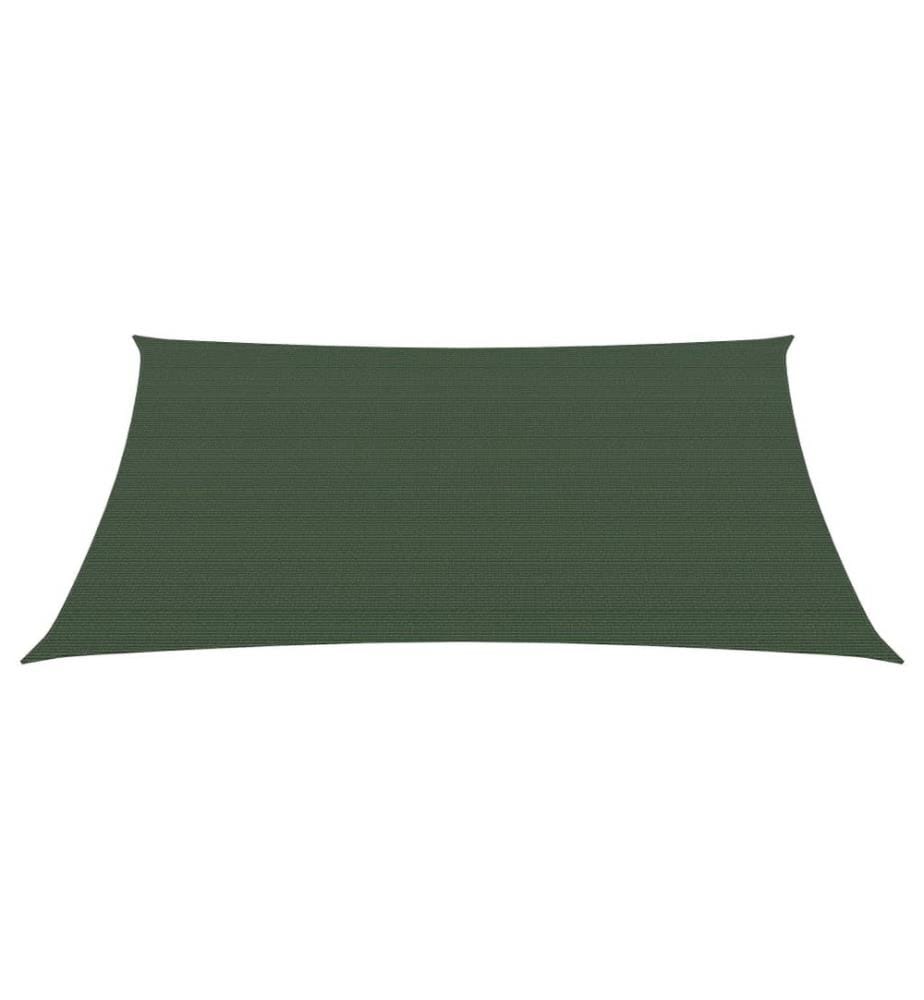Sonnensegel 160 g/m² Dunkelgrün 3/4x2 m HDPE
