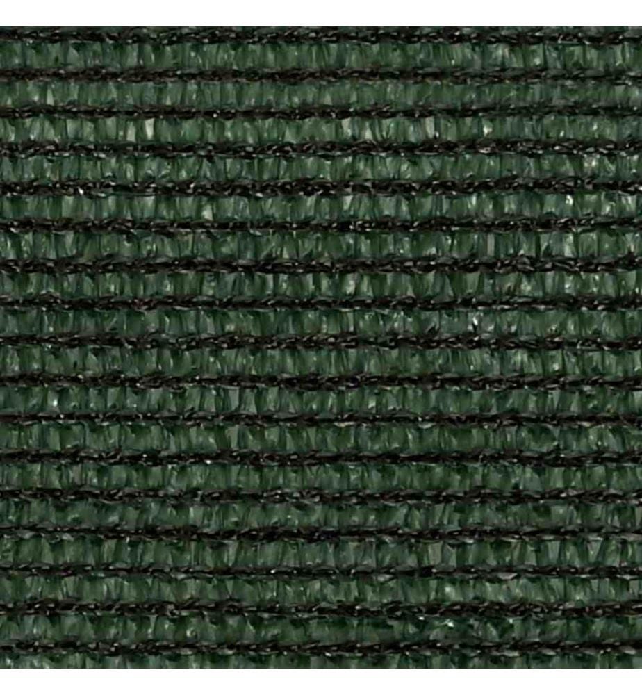 Sonnensegel 160 g/m² Dunkelgrün 3/4x3 m HDPE