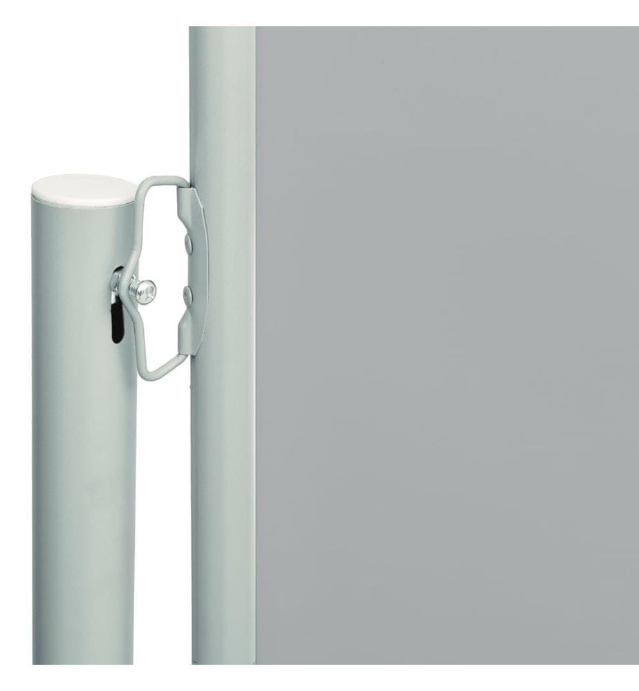 Seitenmarkise Ausziehbar 180x600 cm Grau