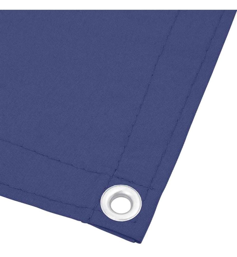 Balkon-Sichtschutz Blau 75x800 cm 100 % Polyester-Oxford