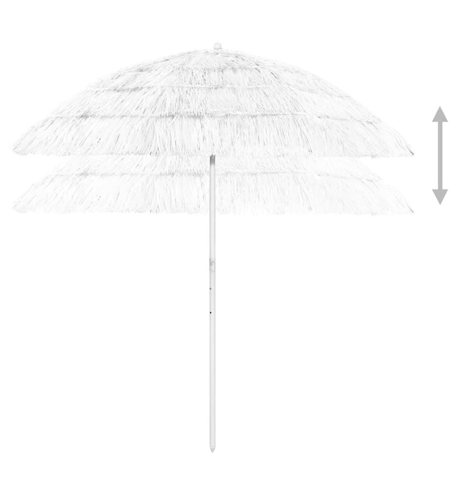 Sonnenschirm Hawaii Weiss 240 cm