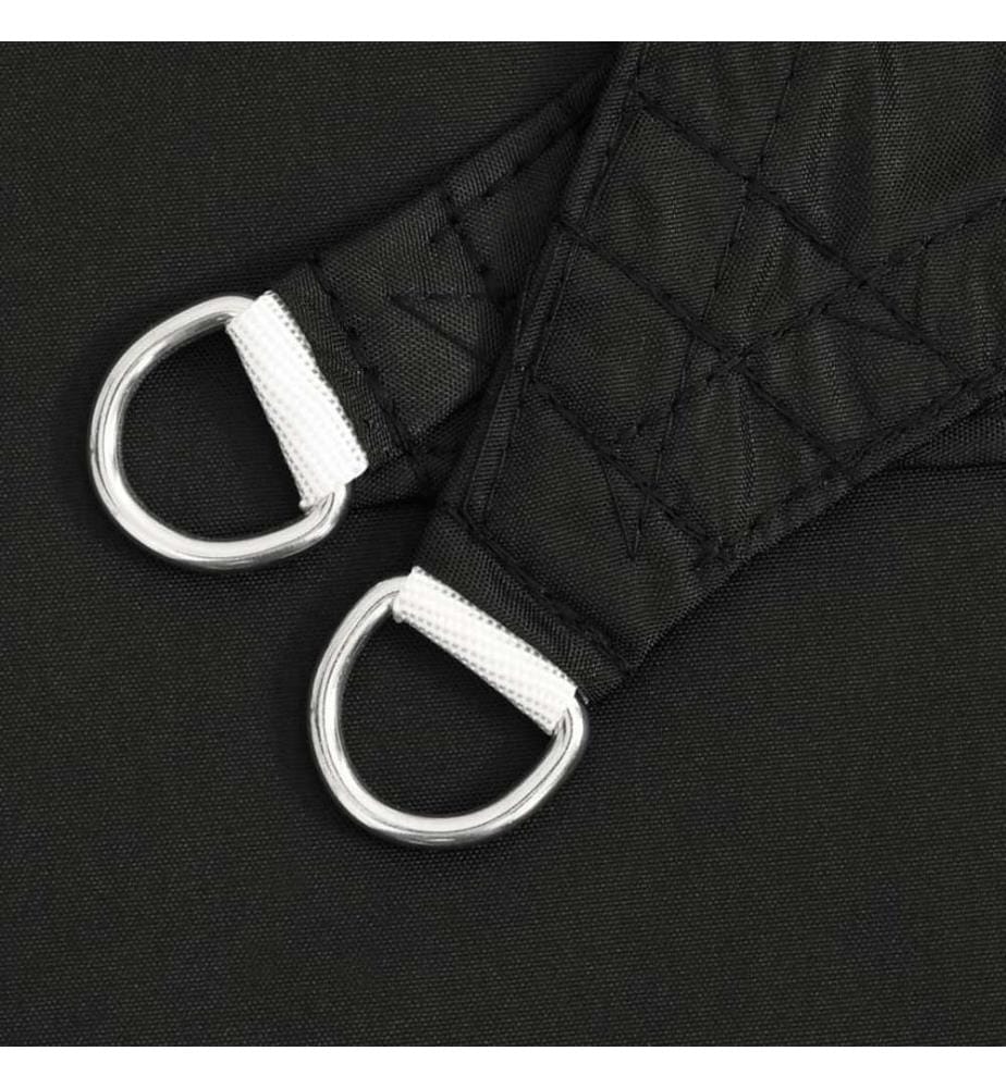 Sonnensegel Oxford-Gewebe Dreieckig 3x3x4,24 m Schwarz