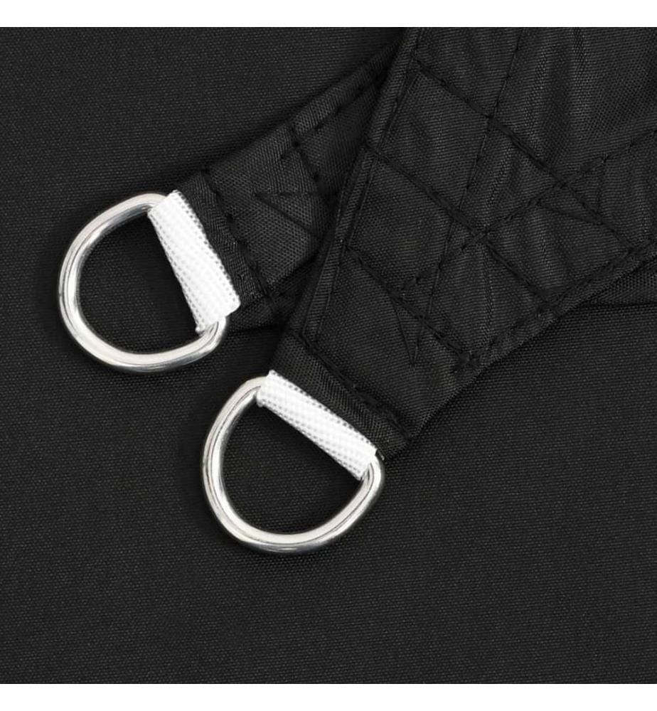 Sonnensegel Oxford-Gewebe Dreieckig 3x3x3 m Schwarz