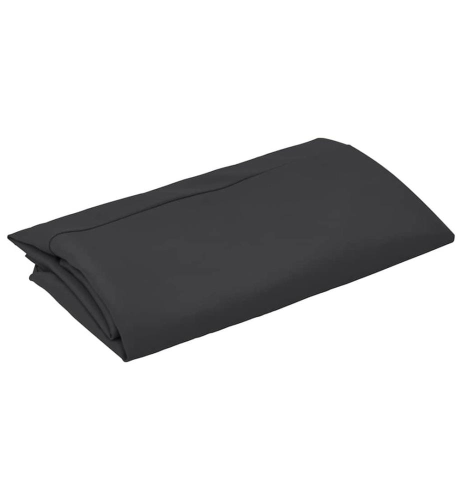 Ersatzbezug für Sonnenschirm Schwarz 300 cm