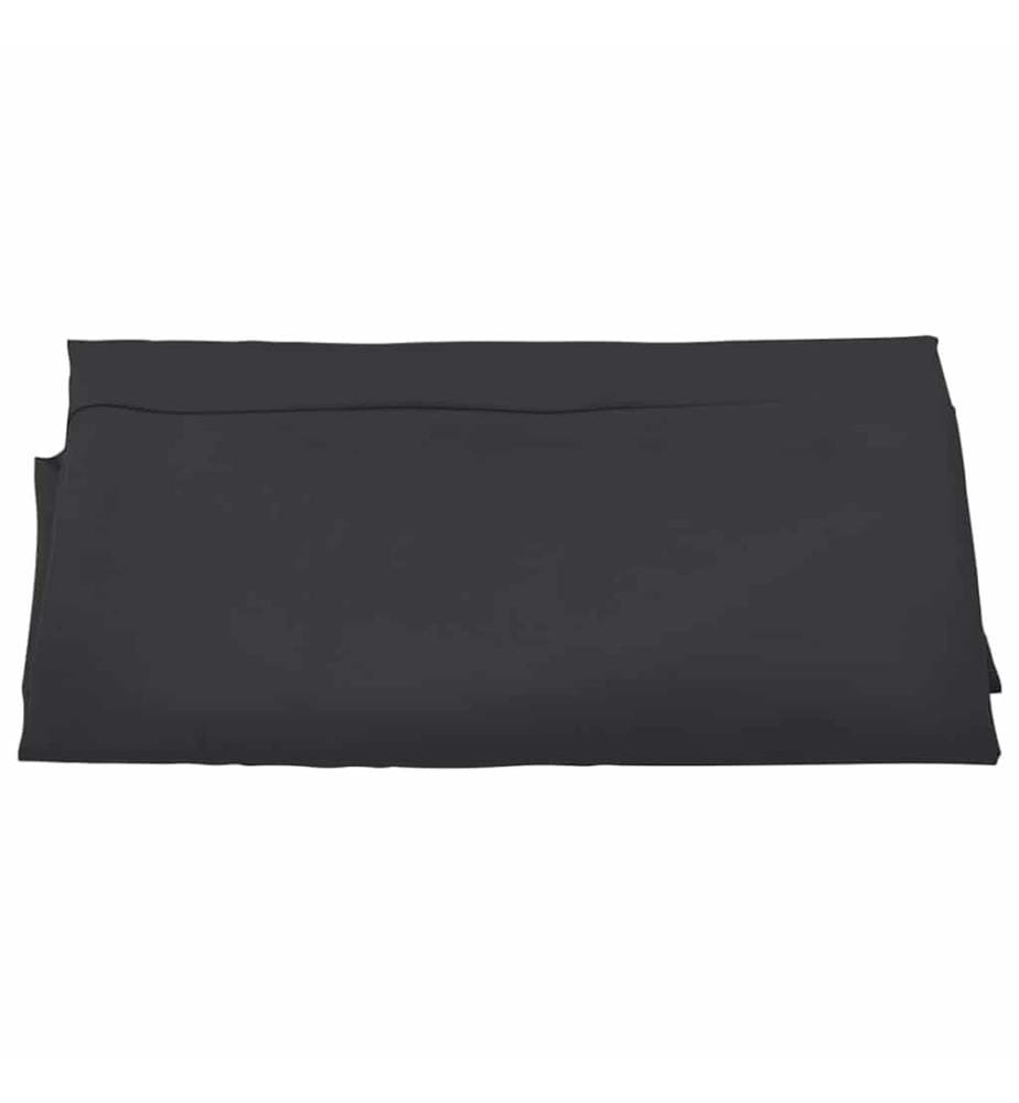 Tissu de remplacement pour parasol déporté noir 300 cm
