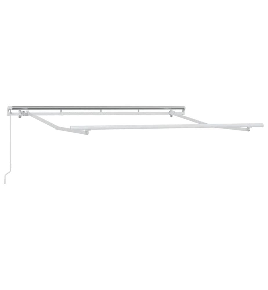 Einziehbare Markise Orange 250 x 200 cm Stoff