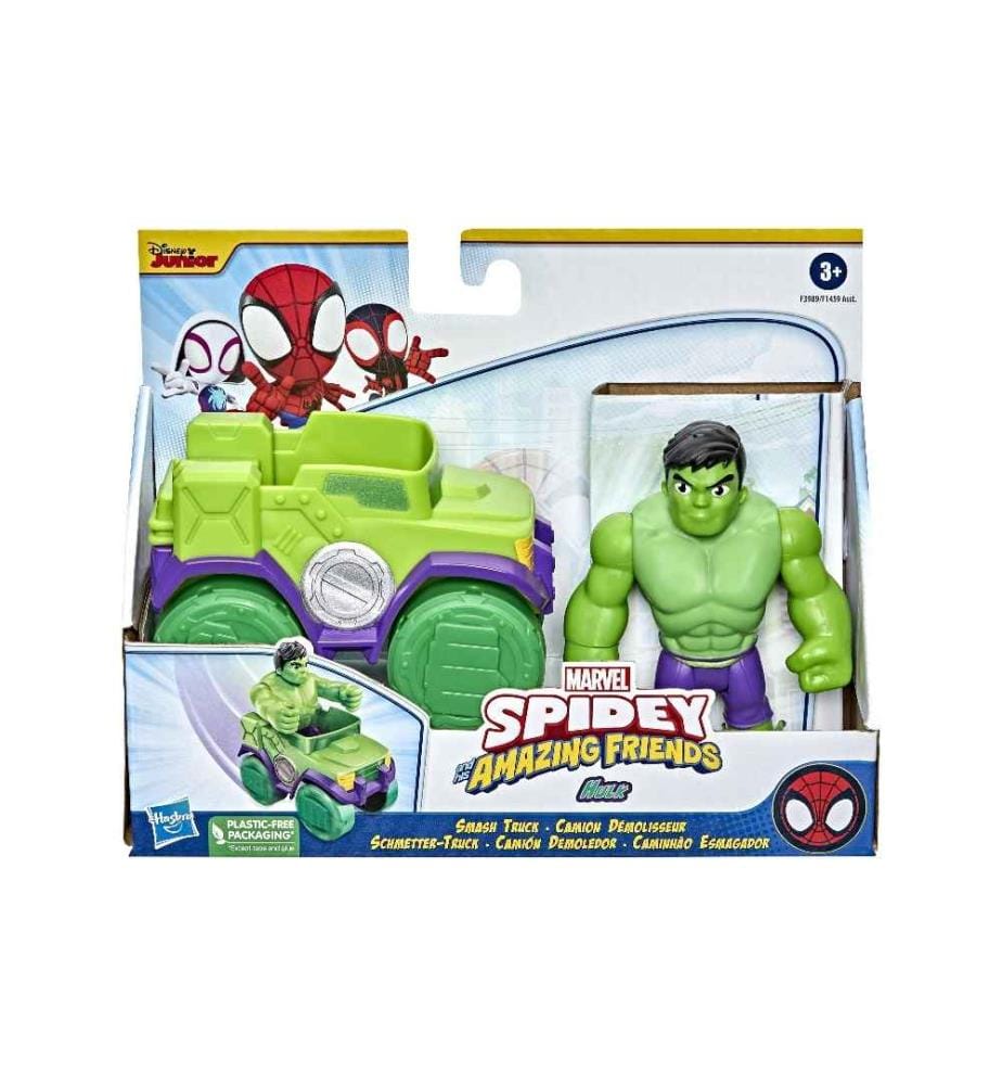 MARVEL - MARVEL - Camion papillon Spidey Hulk