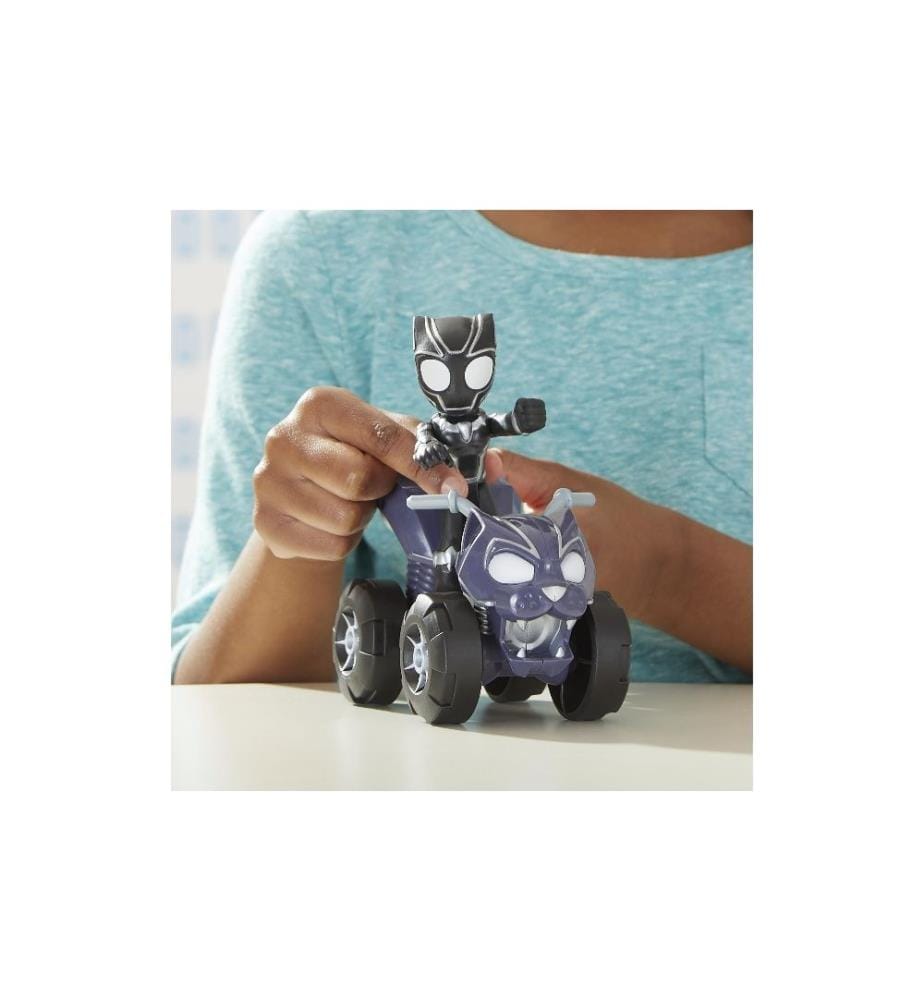 MARVEL - MARVEL - Spideys Black Panther Panther-Quad