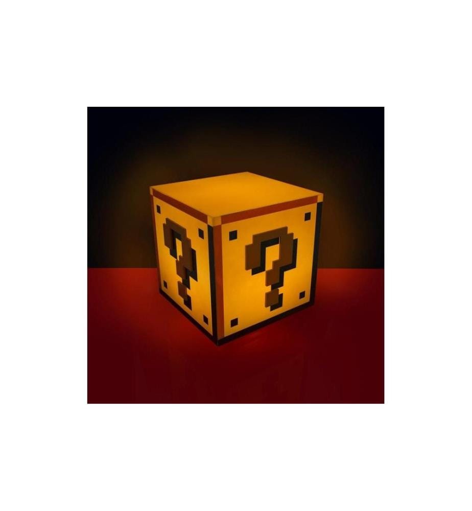 Lampe décorative Paladone Super Mario Bloc Point d'interrogation V3