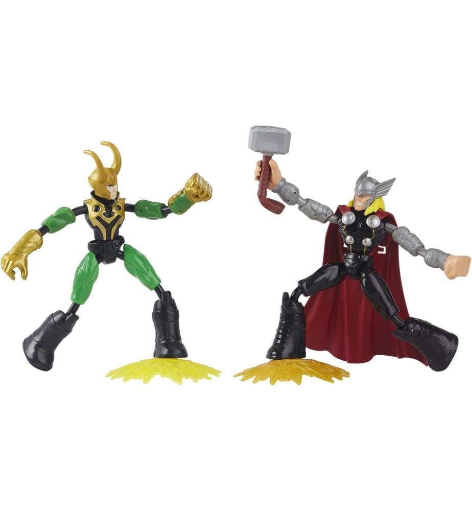 MARVEL Bend and Flex Thor contre Loki