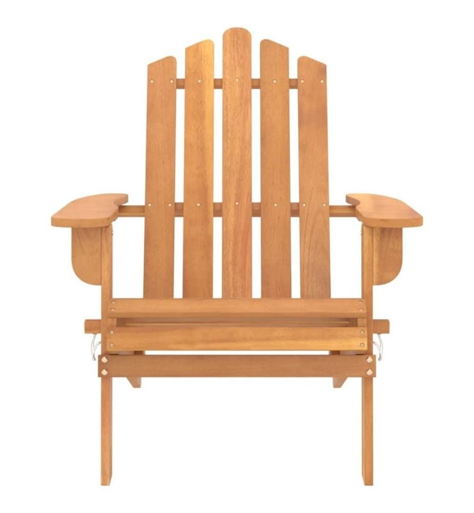 Adirondack-Gartenstühle 2 Stk. Massivholz Akazie