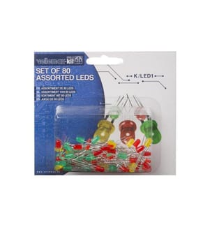 VELLEMAN - Diodes électroluminescentes K/LED1, LED 80 Pièce/s